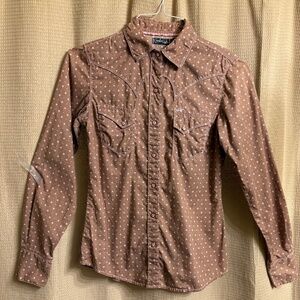 Cruel Girl Western Snap Blouse Size S, Racer Back Tank M, Women's